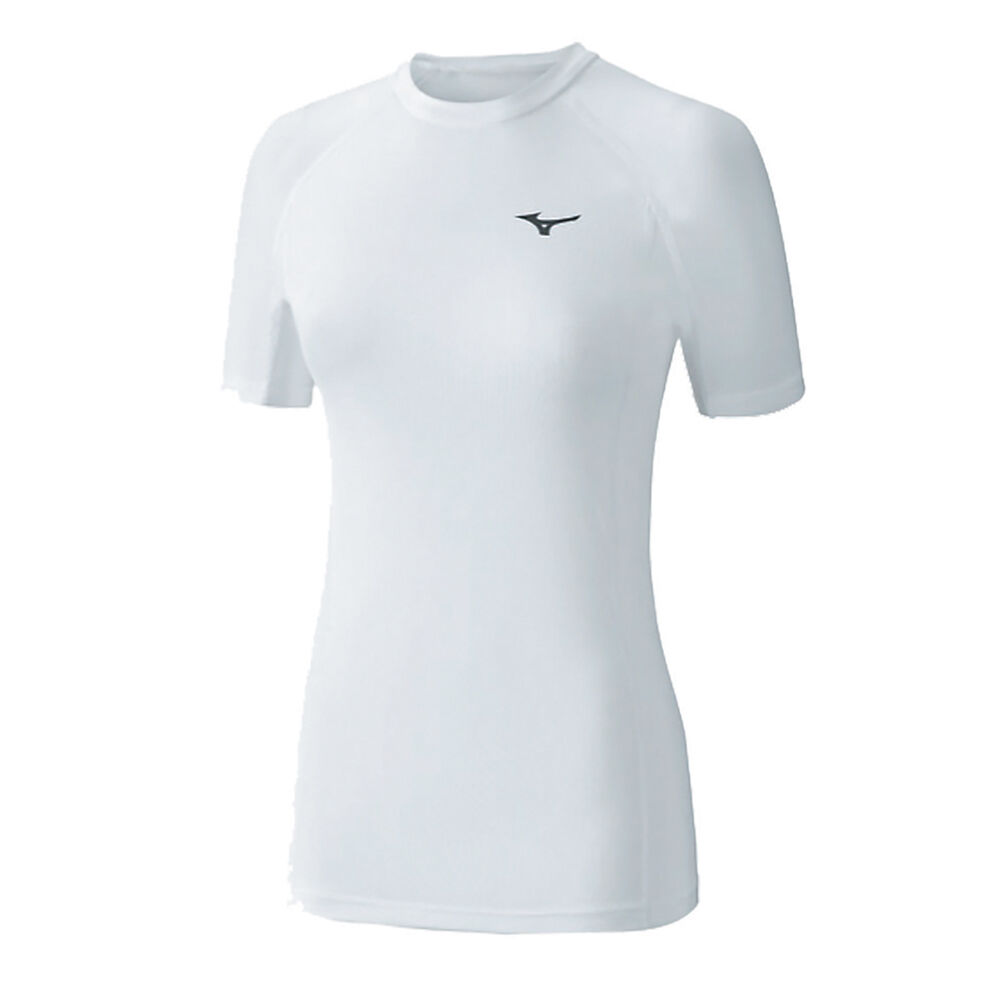 Mens Mizuno Bio Gear SS T-Shirts White Philippines (SRWJXK874)